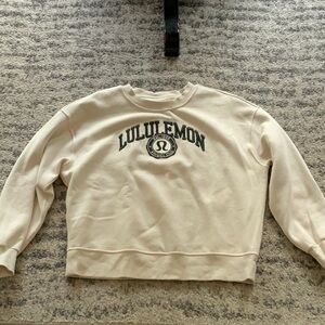 Lululemon Perfectly Oversized Logo Sweatshirt